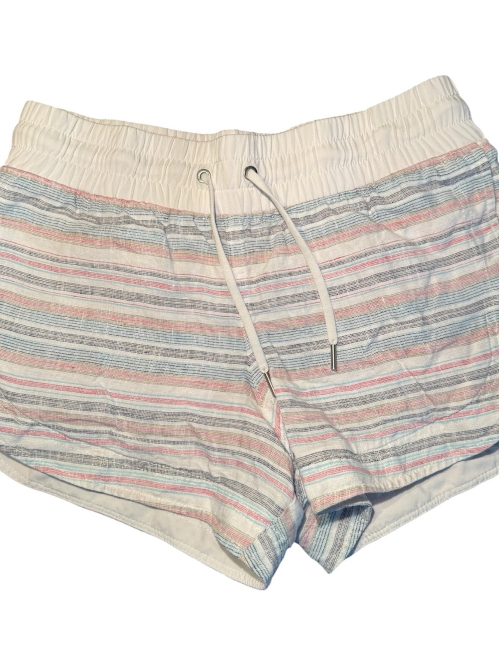 Athleta Cabo Beachside Linen Shorts Size 6 LIKE NEW - Picture 2 of 6